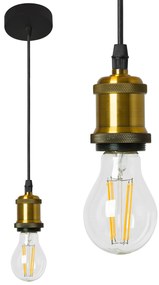 Hangende plafondlamp LUMO Goud APP005-1CP