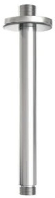 Brauer Brushed Carving thermostatische inbouw regendouche met staafhanddouche, plafondarm en hoofddouche 30cm set 54 RVS geborsteld PVD