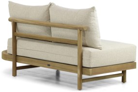 Hoek loungeset 5 personen Teak Old teak greywash  Santika Furniture Santika