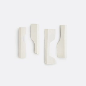 Set van 4 wanddecoraties, 3D, Synka