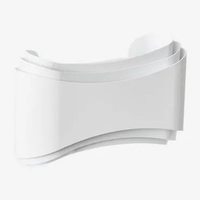Harnet Aluminium Led-buitenwandlamp Wit - Sklum