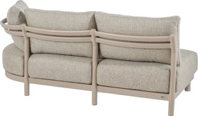 Hoek loungeset 6 personen Aluminium Taupe  4 Seasons Outdoor Mykonos