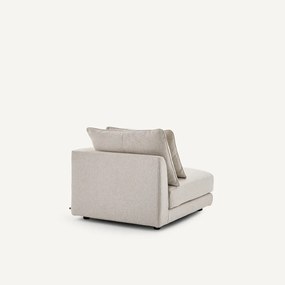 Halve bank rechts, modulair, in tweed, TIBERIO