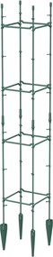 Prosperplast Floo Plantensteun - Bosgroen - 76 cm - Set