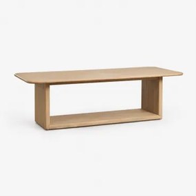 Rechthoekige Tuin Tafel 265x120 Van Acaciahout Siena Lichte Acaciekleur - Sklum