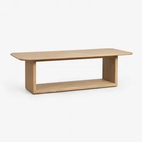 Rectangulaire Tuin Tafel 265x120 Van Acaciahout Siena Lichte Acaciekleur - Sklum