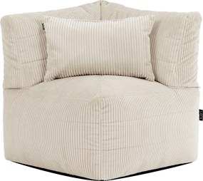 Noa Modulair Hoekelement Corduroy - Stone