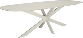 Derby dining tafel 240x100x77 cm latte