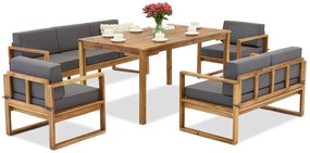 Acaciahouten tuinmeubelen van Maskat Apetito 7 Tuinpunt