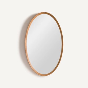 Massief eiken ovale spiegel, Orion
