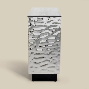 Chroom Design Thuisbar - 120x48x105cm.