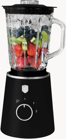 Tafelmixer Matte Black met glazen kan