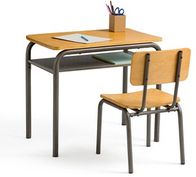 Bureau en stoel in vintage school stijl Buton