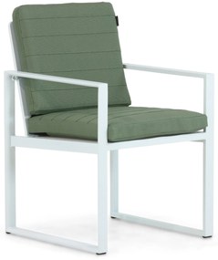 Tuinstoel Aluminium Wit Lifestyle Garden Furniture Nuno