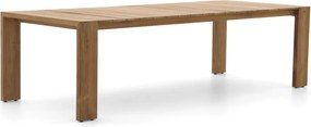 Tuin eettafel SUNS | Rechthoekig | Tuintafel Teakhout | 300x100cm | 8 personen | Kees Smit Tuinmeubelen
