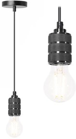 Hangende Plafondlamp Zwart Lamphouder APP342-1CP