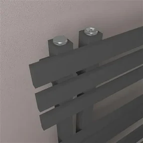 Eastbrook Hurley handdoekradiator 50x150cm 684W antraciet