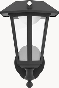 Solar LED wandlamp Prietta met bewegingssensor