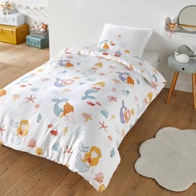 Bedset in tergal, rechthoekige kussensloop, Sirène