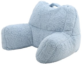 Teddy Fleece Chill Kussen - Aqua