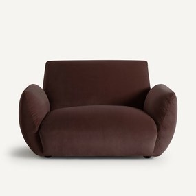 Fauteuil in fluweel, Spogano