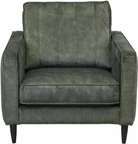 Fauteuil - Linje - velours Adore groen 156
