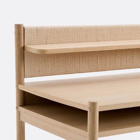Bureau, met gevlochten papieren koord, TAGA