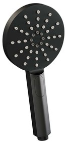 Brauer Black Edition complete inbouw regendouche met 3 standen handdouche, plafondarm en hoofddouche 20cm set 11 zwart mat