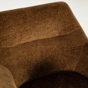 By-Boo Bliss Draaibare Barkruk Stof Geel