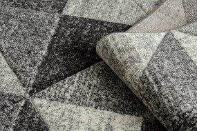 Tapijt FEEL 5672/16811 Drieho grijskleuring / anthracytkleuring / crème