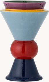 Handbeschilderde design vaas Trilla van keramiek, H 27 cm
