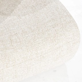 Draaibare Fauteuil Beige Zonder Armleuning