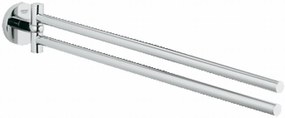 Grohe Essentials 2-lids handdoekhouder draaibaar 44.9 cm. Chroom