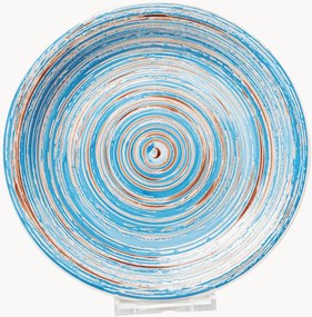 Handgemaakt dinerborden Swirl, 6-delig