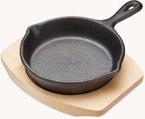 Mini koekenpan Cast Round met standaard