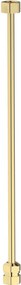Plieger Roma aansluitstang 40cm goud
