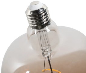 Set van 5 E27 dimbare LED lampen G140 bruin 4,9W 110 lm 1800K