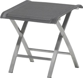 4 Seasons Outdoor | urban footstool stainless steel Mocca  Voetenbank    antraciet weerbestendig