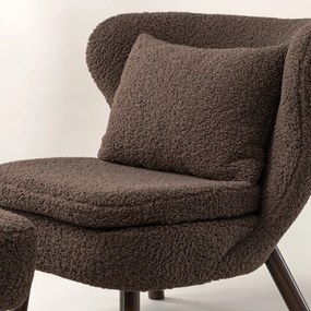 Teddy Fauteuil Met Voetenbank