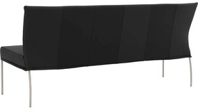 Goossens Eetkamerbank Funk, Zonder arm, 210 cm breed