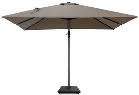 Zweefparasol  3x3m S1 (excl. voet) Taupe-naturel-bruin Camello Diego
