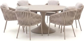 + 15% kassakorting | Diningset SUNS | 6 personen | Tuinset sintered stone | 7-delig | Kees Smit Tuinmeubelen