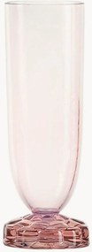 Champagneglazen Jellies met structuurpatroon, 4-delig