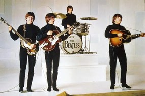 Foto Paul Mccartney, George Harrison, Ringo Starr And John Lennon., (40 x 26.7 cm)