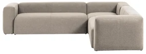 Kave Home Blok Moderne Hoekbank - Uni Beige - 320x320