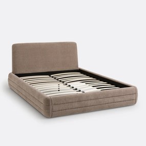 Opgevuld bed met boxspring, Rocca