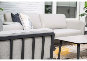 Garden Impressions Sentosa loungeset 4-delig - donker grijs