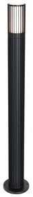 Smart buiten paaltje zwart 80 cm IP44 incl. GU10 50mm- Boris Modern GU10 IP44 Buitenverlichting