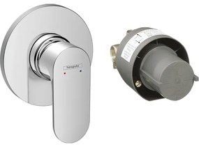 Hansgrohe Rebris s eengreeps inbouw douchemengkraan set chroom 72648000