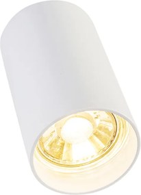 Moderne opbouwspot wit 5,5cm GU10 50mm - Tuba